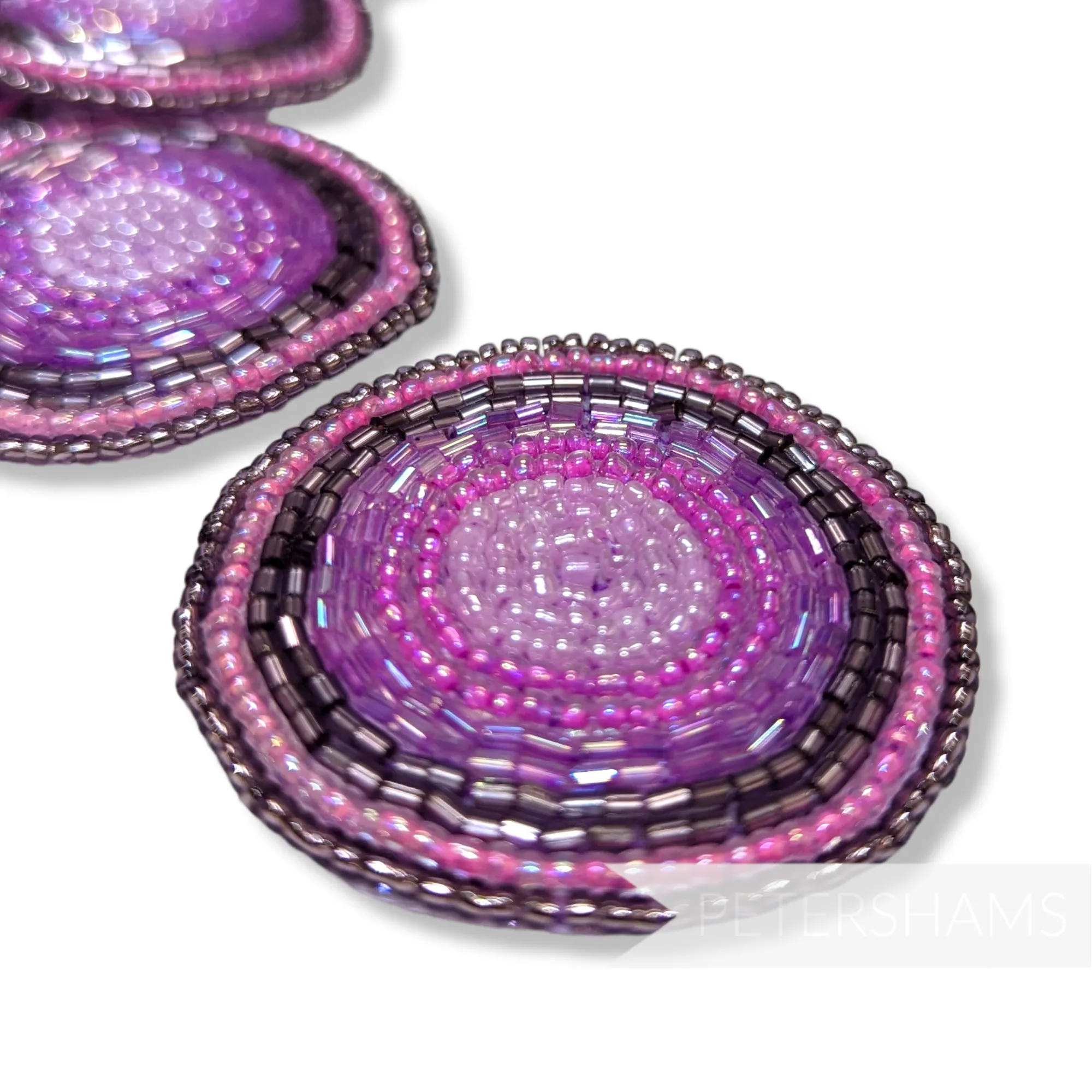 5cm Beaded Circle Motifs