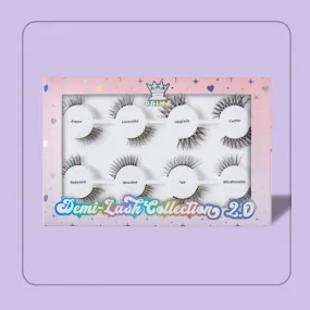 8 Pair Demi Half (1/2) Lash Collection Vault v2.0
