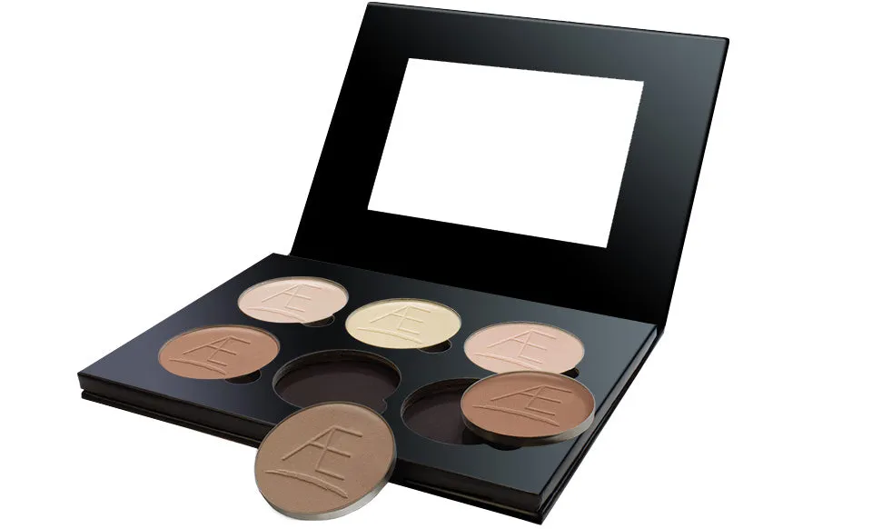 Aesthetica Round Pressed Powder Contour Kit