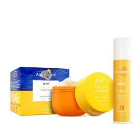 Aqualogica Hydra Glow Duo - Glow  Dewy Sunscreen   Glow  Hydra Gel Moisturizer