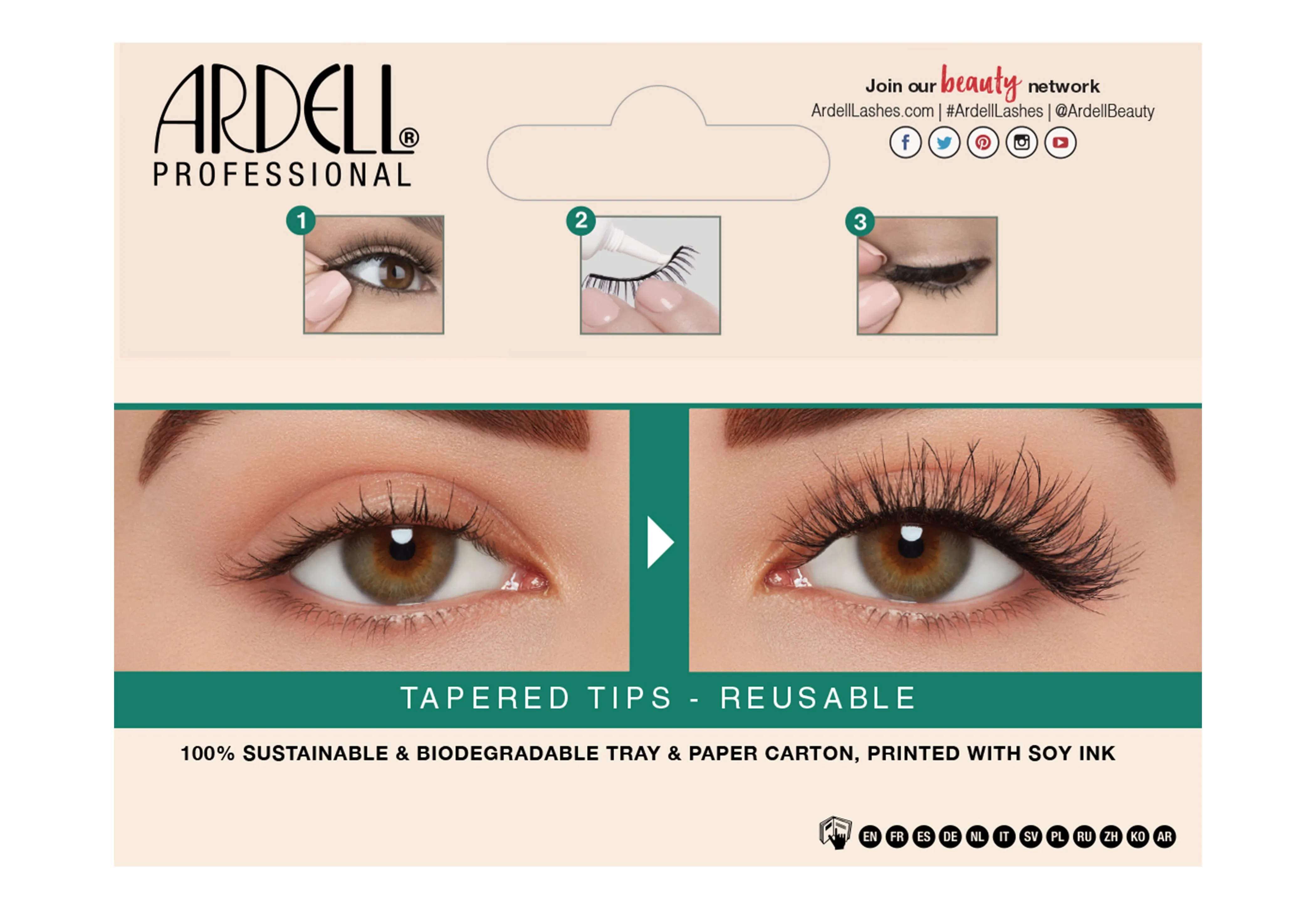 Ardell Ecolash Lashes - 455