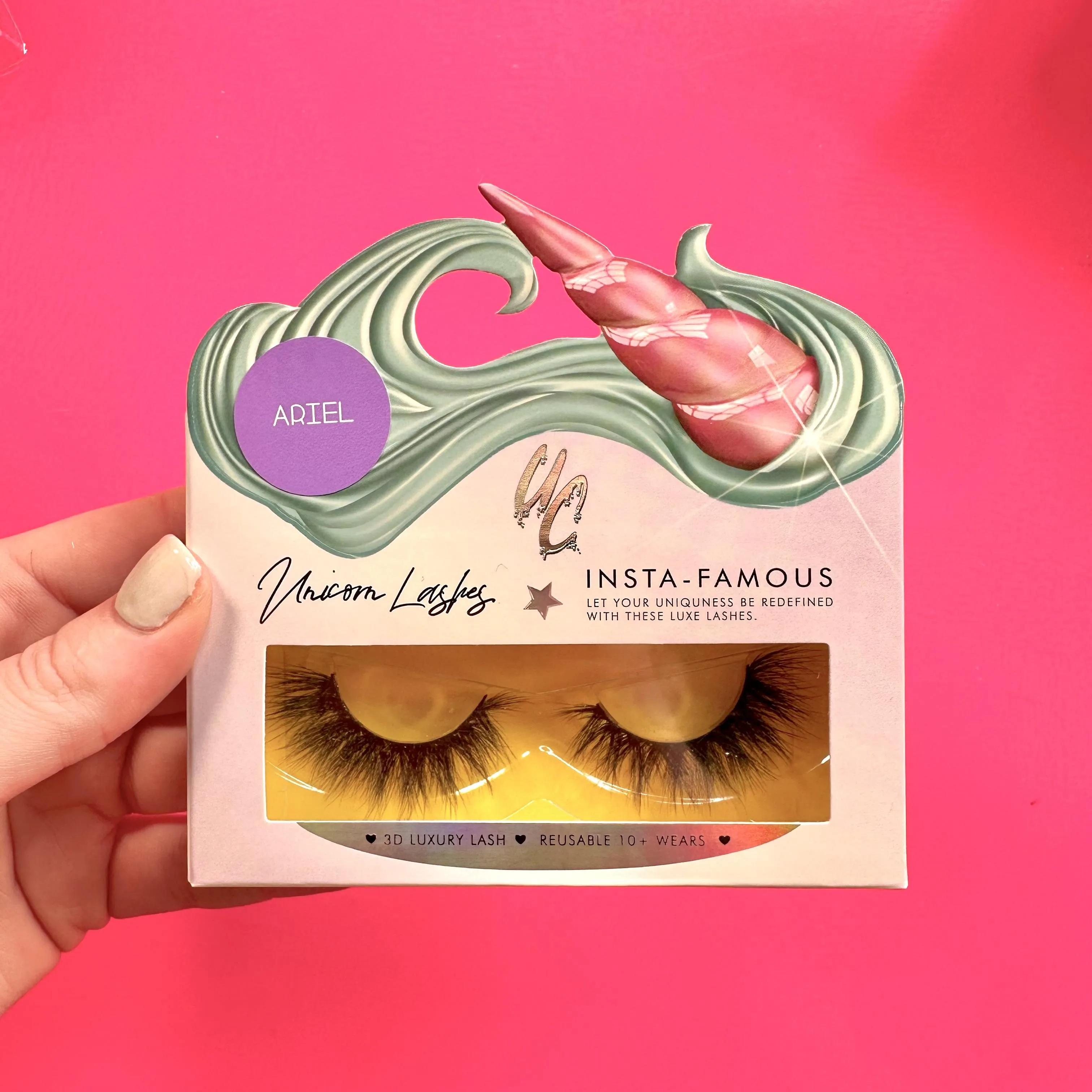 Ariel Faux Mink Unicorn Lashes