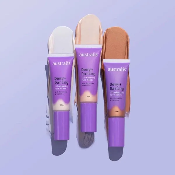 AUSTRALIS Dewy   Daring Illuminating Face Glaze - Sunlight