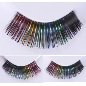 Black with Color Eyelashes