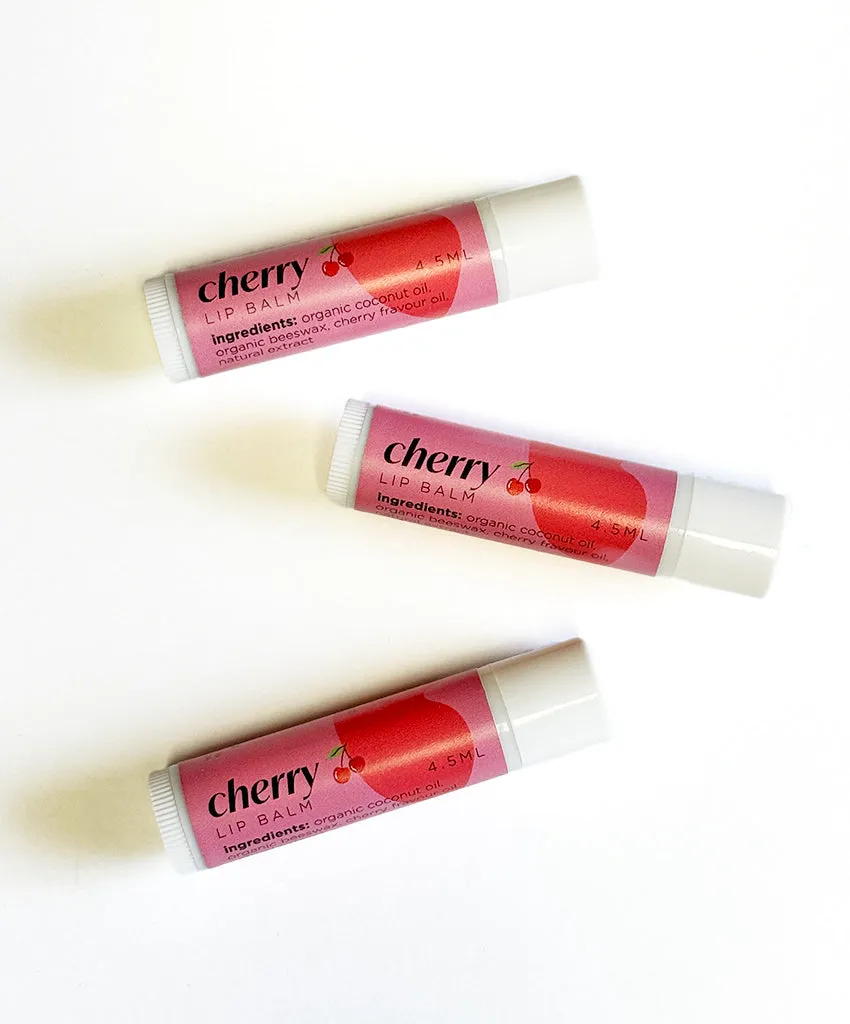 Cherry Natural Lip Balm