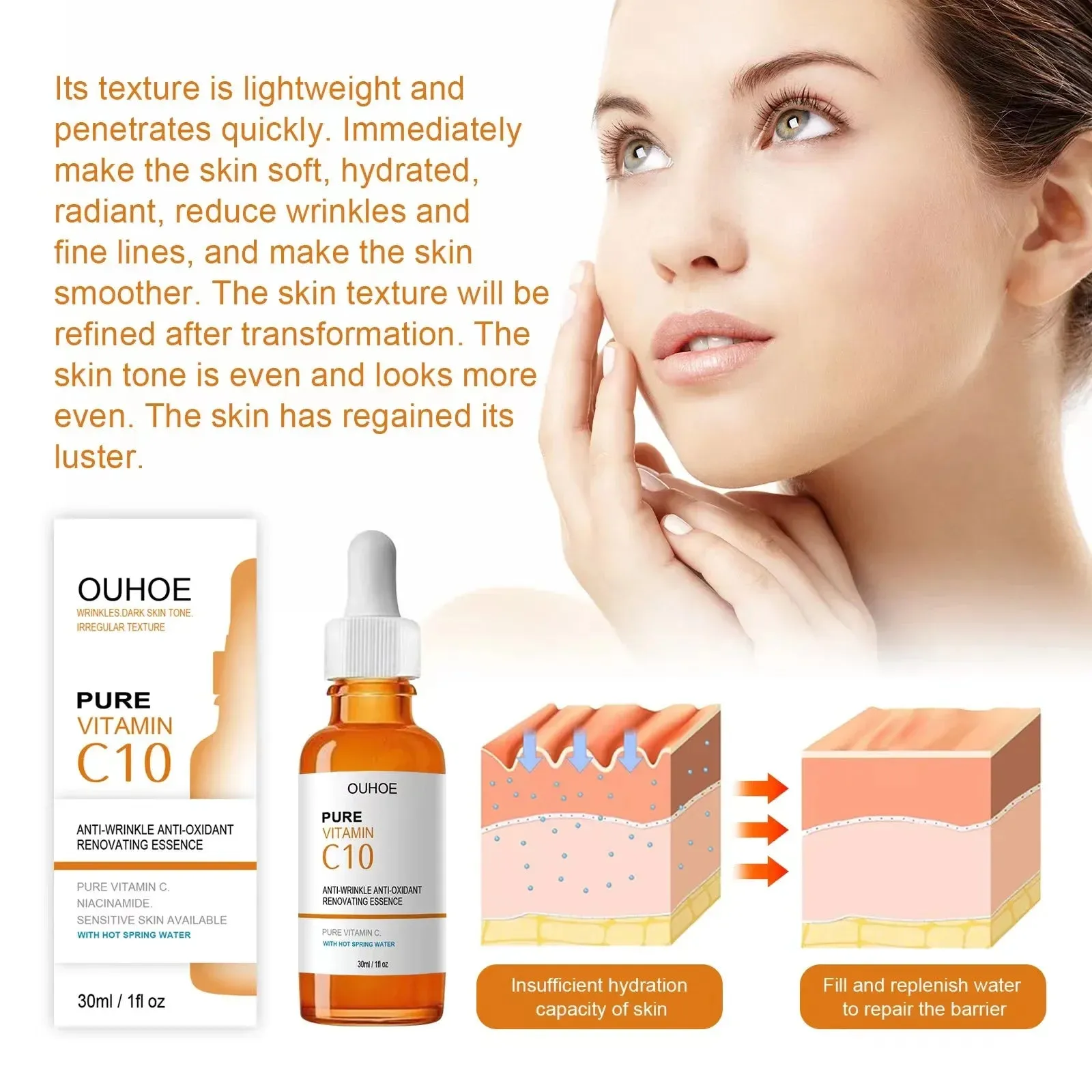CineGlow Vitamin C Power Serum – Hollywood-Worthy Skin in Every Drop