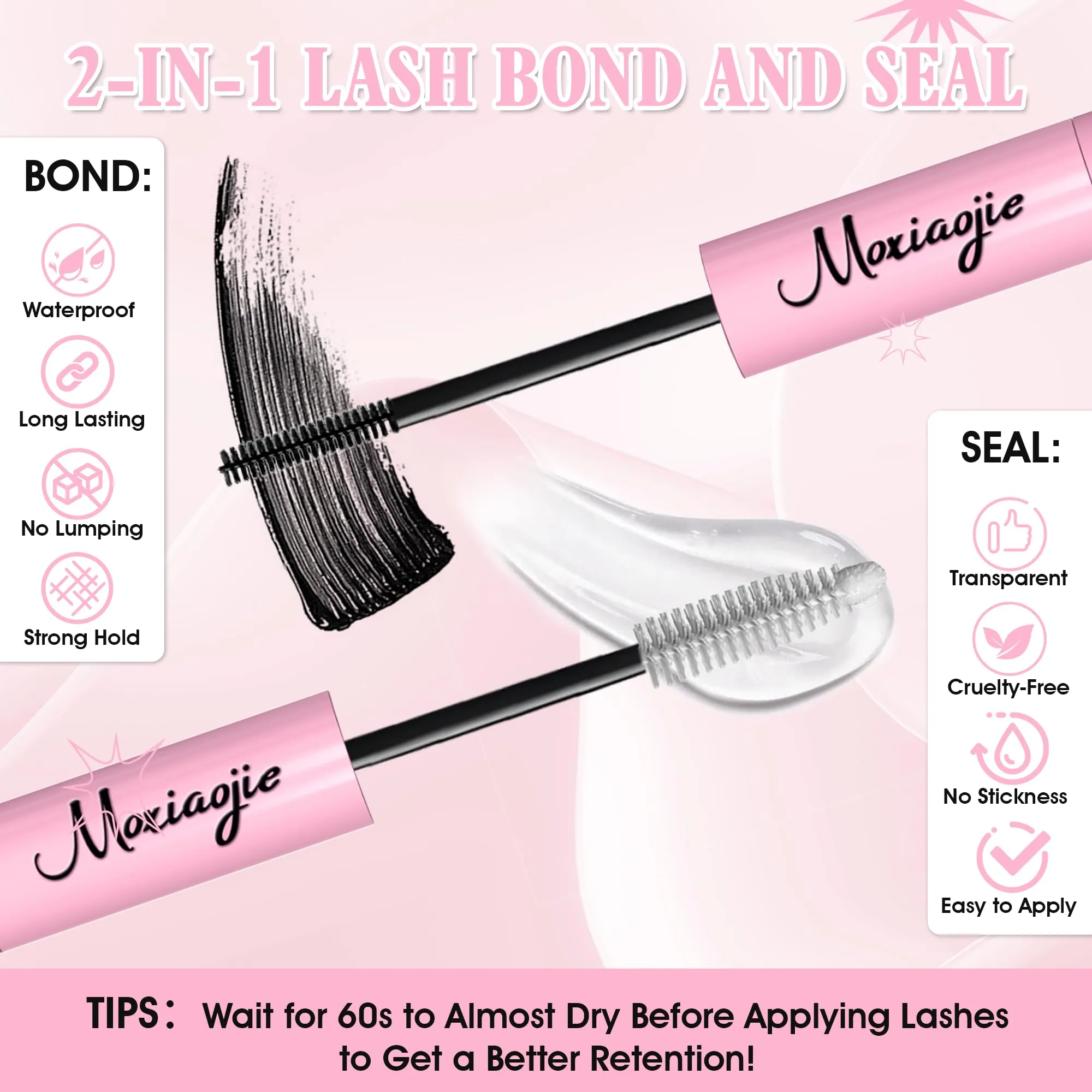 DEFSAP DIY Eyelash Extension Kit, 240pcs lash Extension Kit 9-15mm Mix, 30D 40D Curl Individual Lash Clusters with Bond, and Tweezers