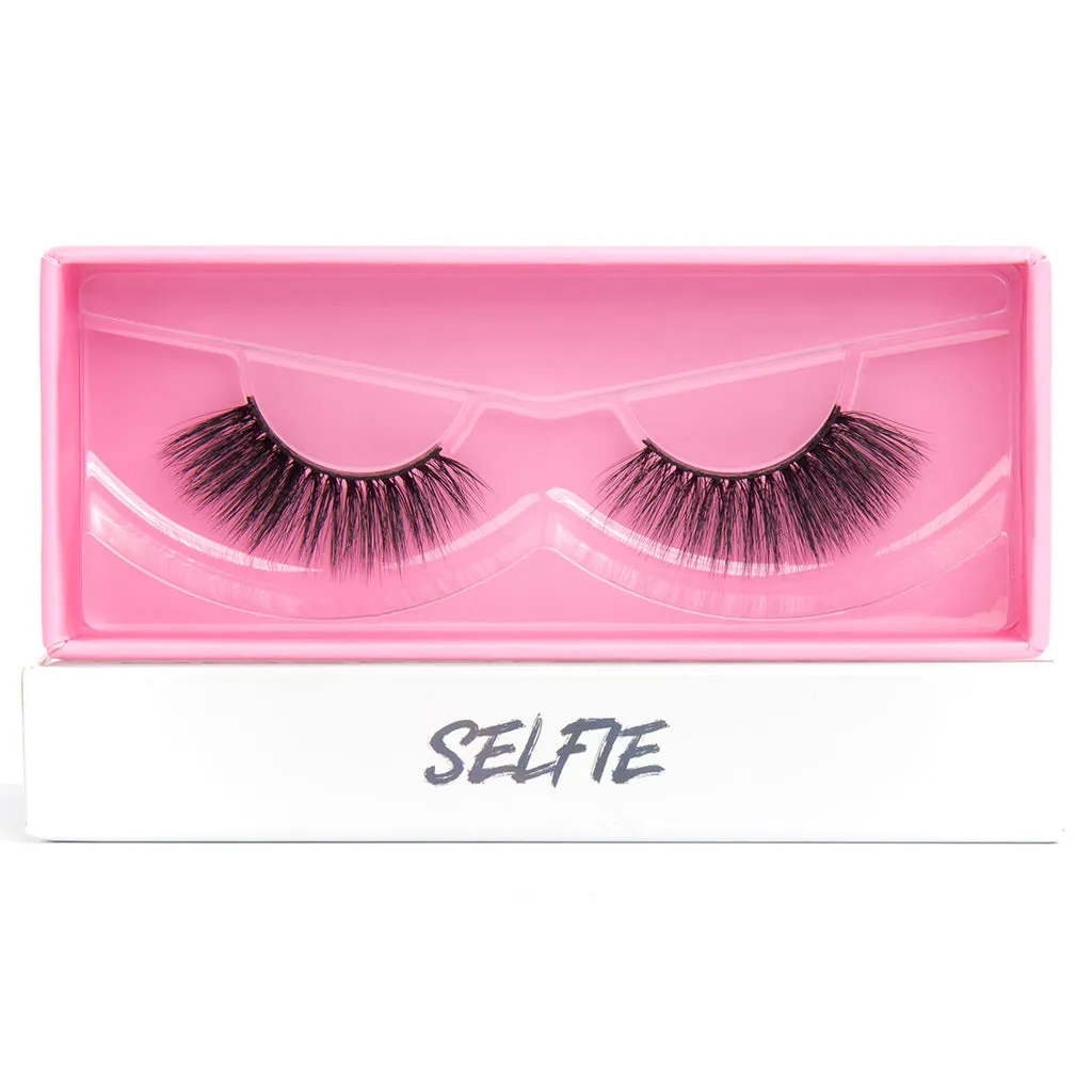 Dose of Lashes 3D Faux Mink Half Lashes - Selfie
