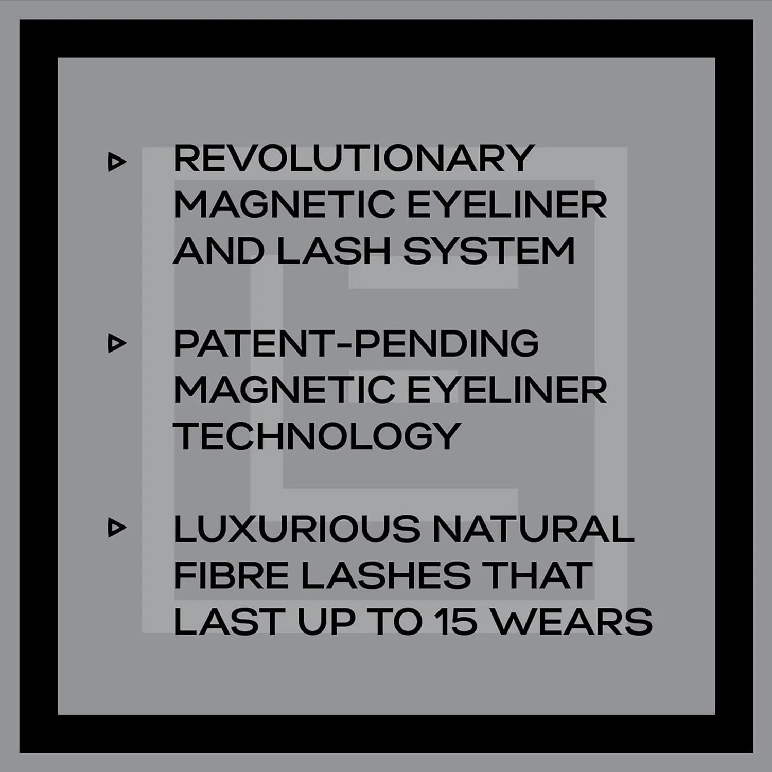 Eylure London Pro Magnetic Eyeliner & Lash System Natural Fiber Fluttery Light No.117 5 Magnets 0.084oz/ 2.5ml