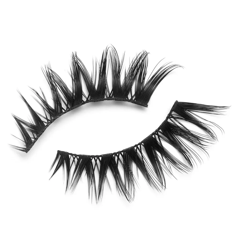Eylure Volume & Curl 3/4 Length 137 Salon Extension Look Strip Lashes Black