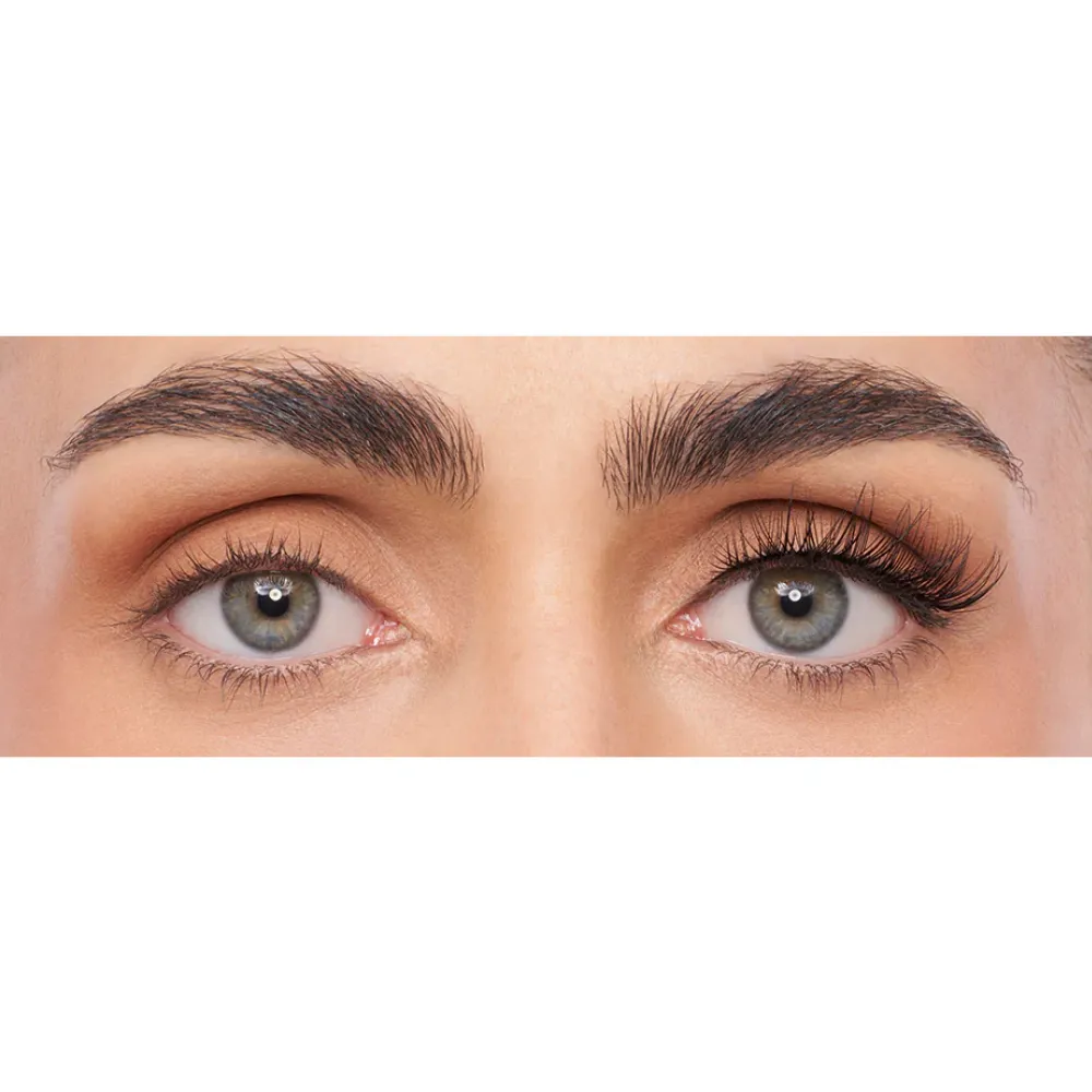 Eylure Volume & Curl 3/4 Length 137 Salon Extension Look Strip Lashes Black