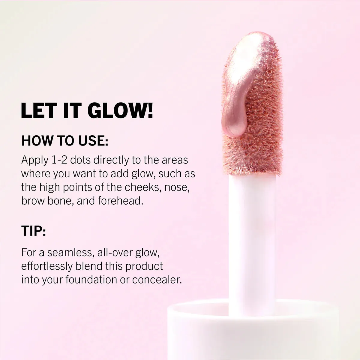 Face- Moira Glow Show Liquid Highlighter GSLH 005 Rose Royal (3pc bundle, $3.50 each)
