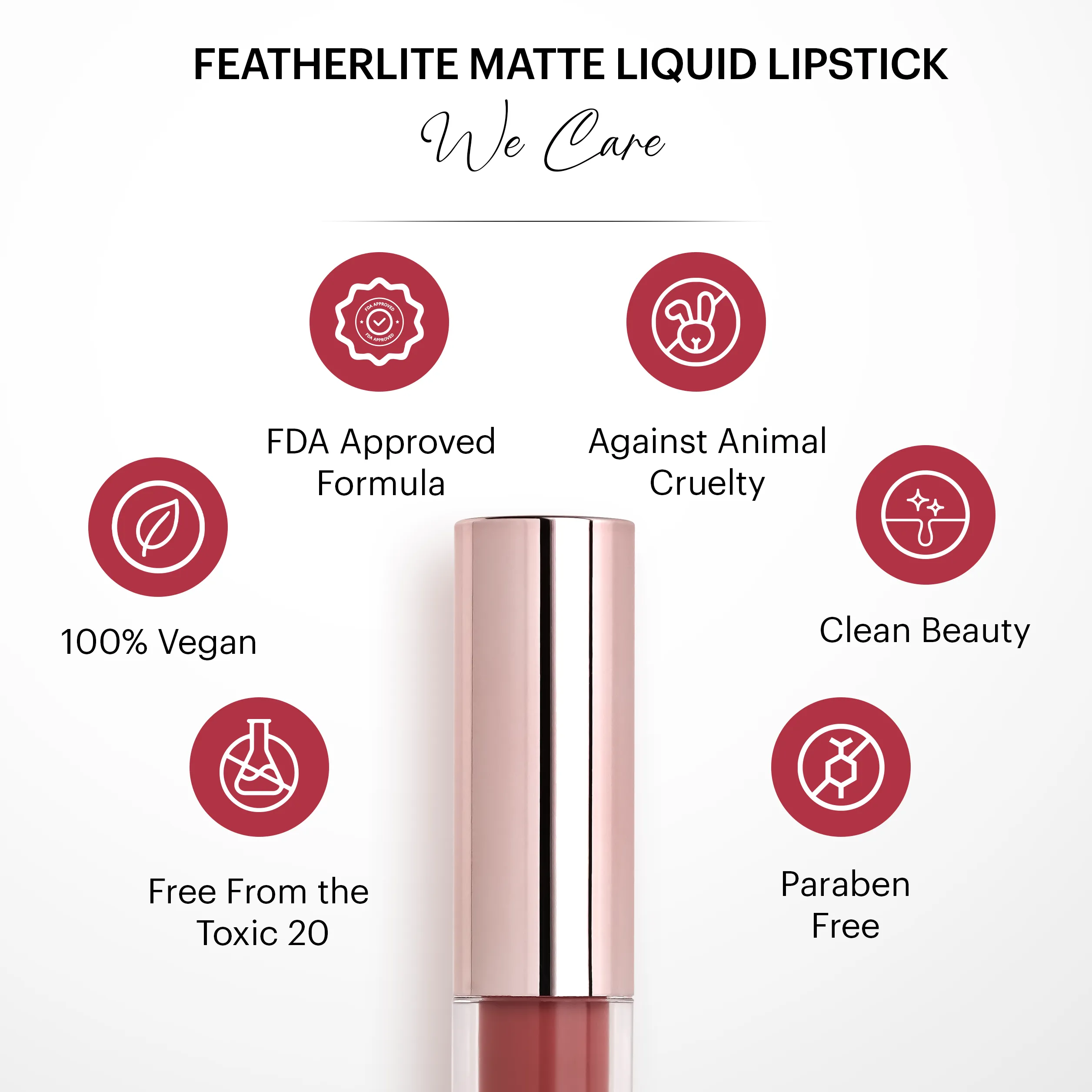 Featherlite Liquid Lipstick: Smitten