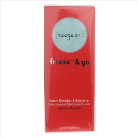 Freeze 24.7 Freeze & Go Instant Smoother & Brightener 0.68oz/20ml New In Box