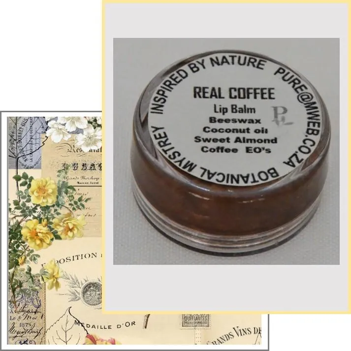 Herbal -  Real Coffee Lip Balm 10 mls