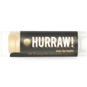 Hurraw Lip Balm - Spf 15  Tangerine Chamomile Vanilla