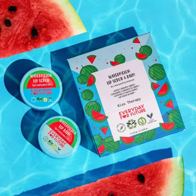 LIP SCRUB & BALM WATERMELON - KISS THERAPY