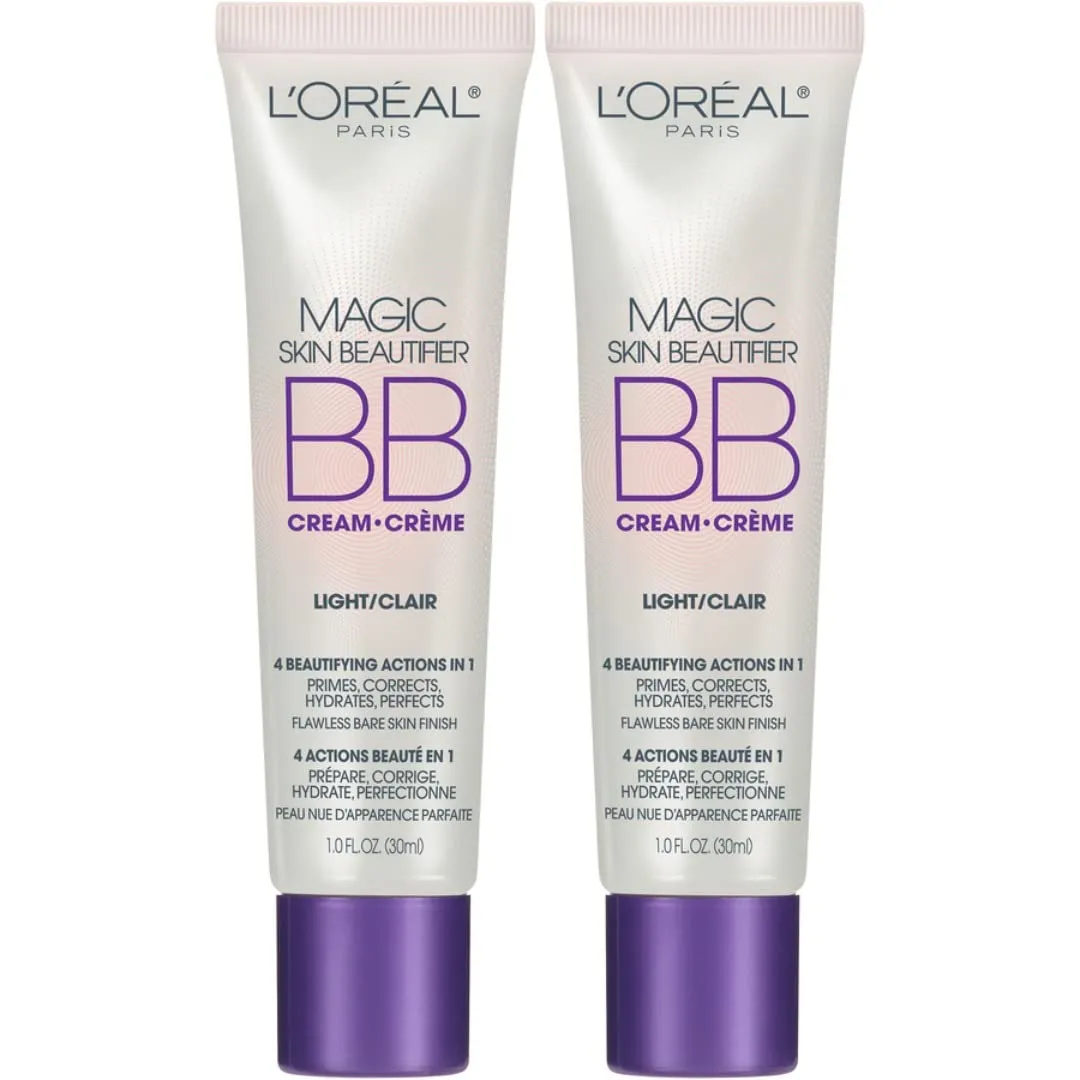 L'Oréal Paris Makeup Magic Skin Beautifier Anti-Redness BB Cream Tinted Moisturizer, 1 Ounce