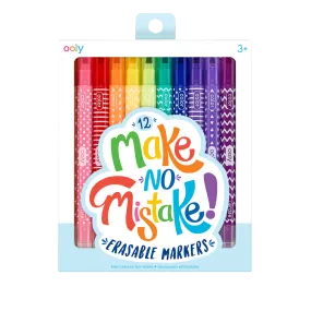 Make No Mistake Erasable Markers By Ooly