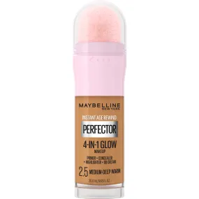 Maybelline New York Instant Age Rewind - Face Makeup Instant Perfector 4-In-1 Glow Makeup, Medium-Deep Warm