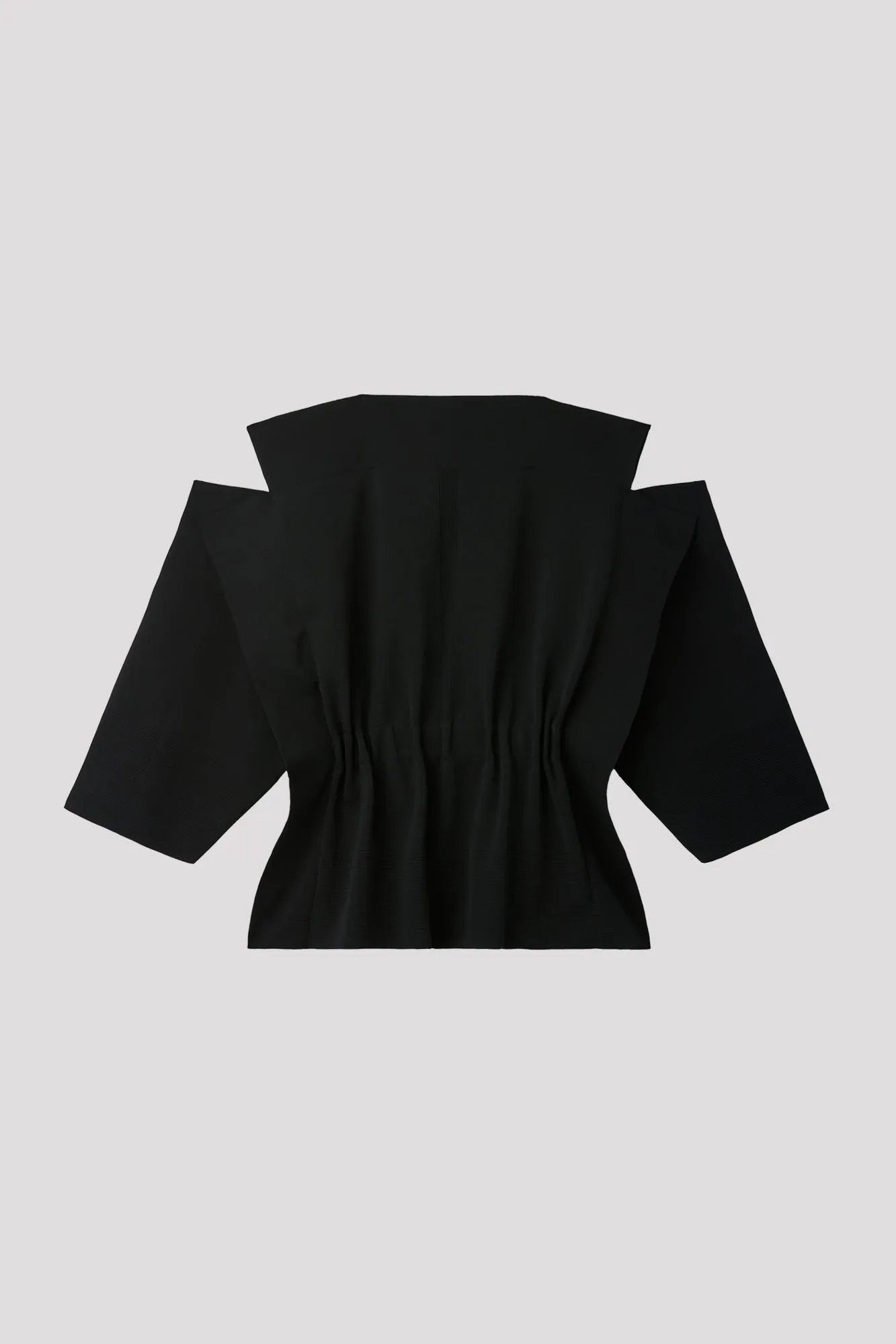 MILAN CREASE COLLARLESS JACKET