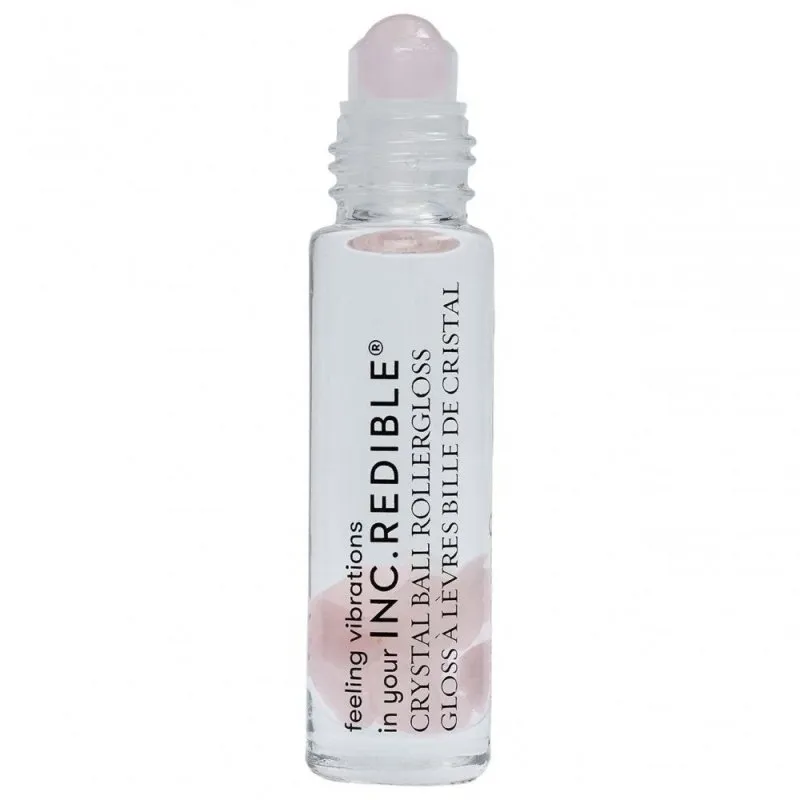 Nails Inc. Redible Find Love Rose Quartz Crystal Rollerball Lip Gloss
