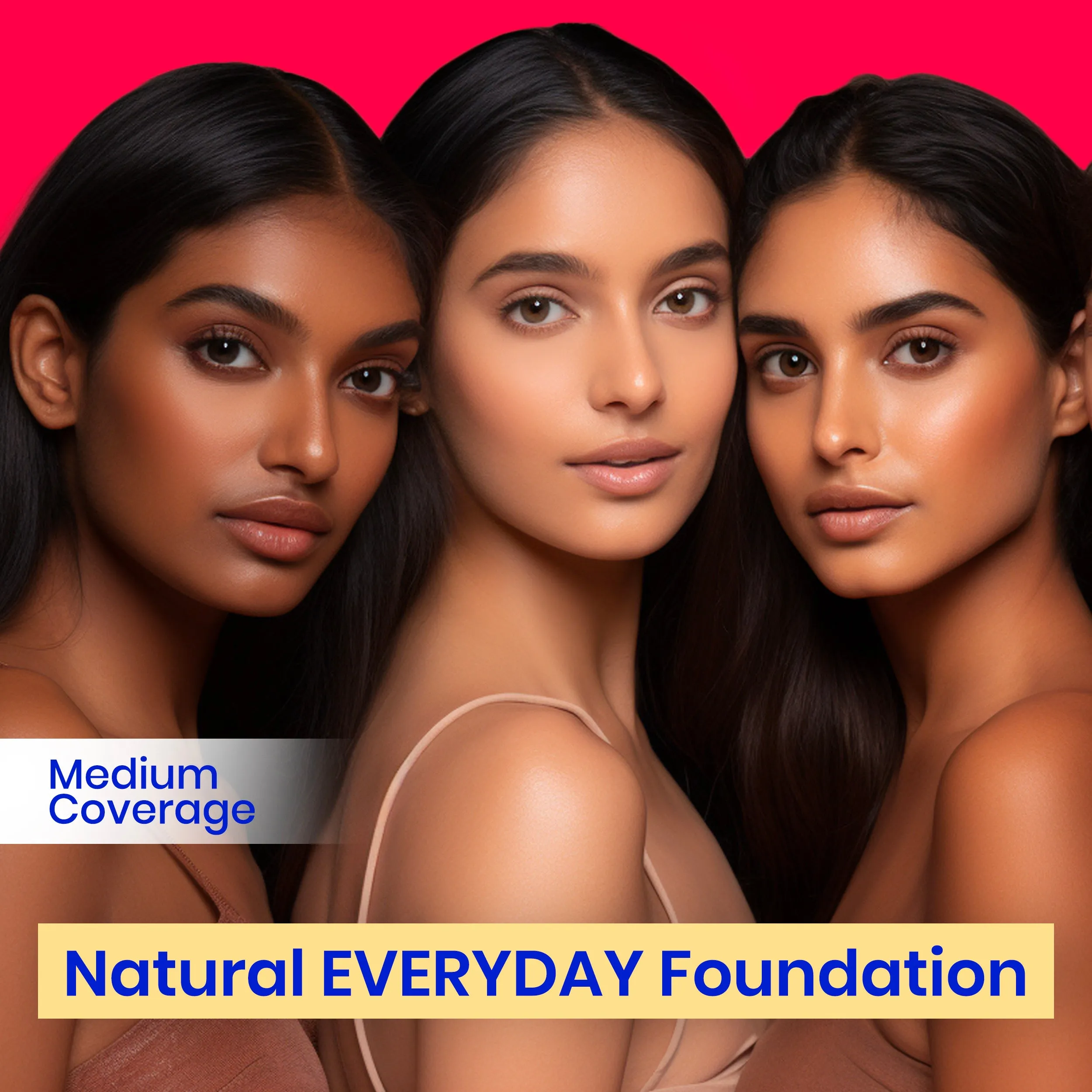 NY Bae Dewy Drops Foundation - Flat White 01 (30 ml) | Fair Skin | Cool Undertone | Full Coverage | Long Lasting | Non-Transfer