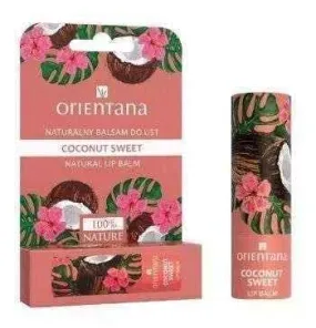 Orientana Natural Coconut Sweet lip balm x 1 piece