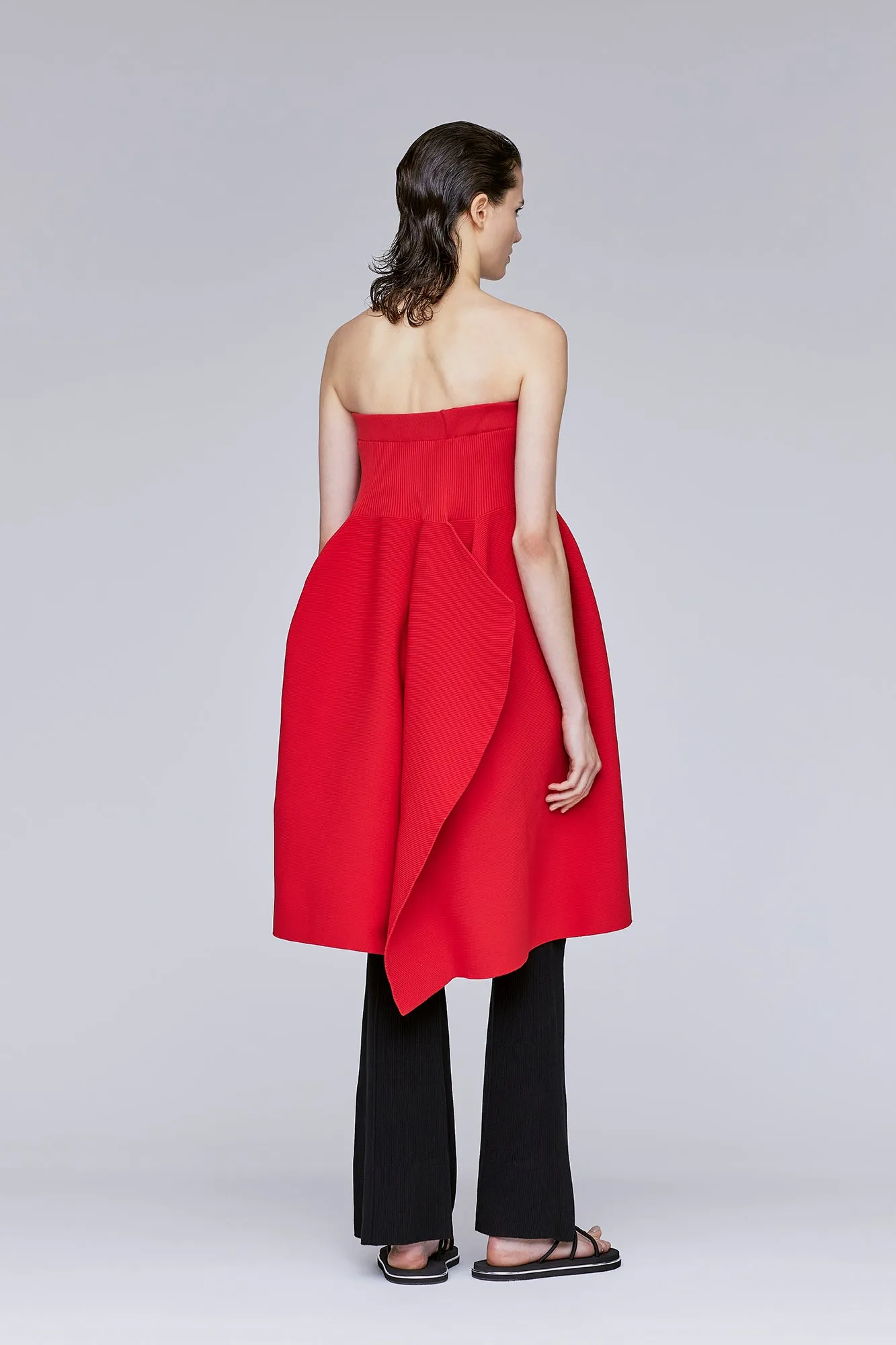 POTTERY CREASE SKIRT