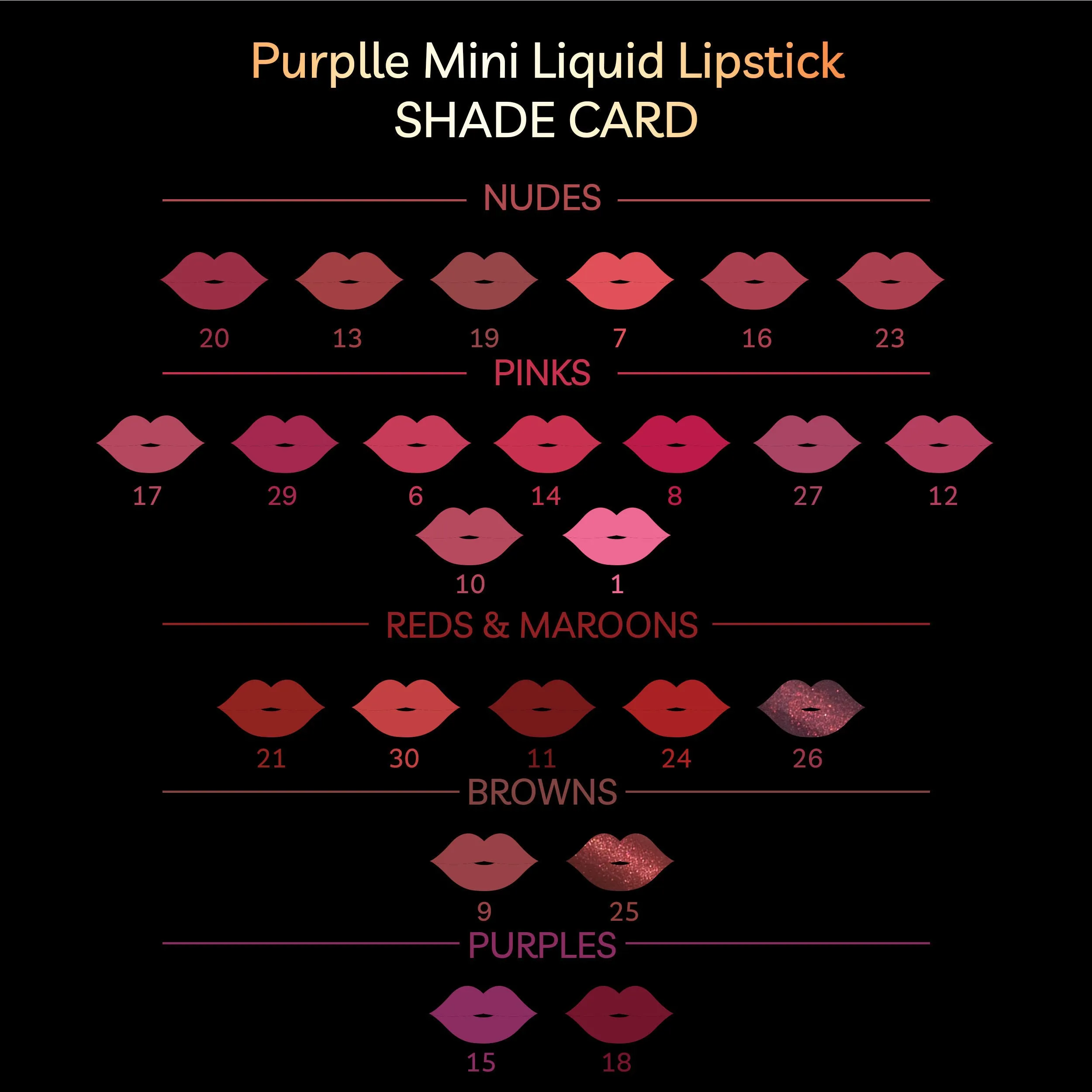 Purplle Ultra HD Matte Mini Liquid Lipstick, Brown - My First Gossip 20 | Highly Pigmented | Non-drying | Long Lasting | Easy Application | Water Resistant | Transferproof | Smudgeproof (1.6 ml)