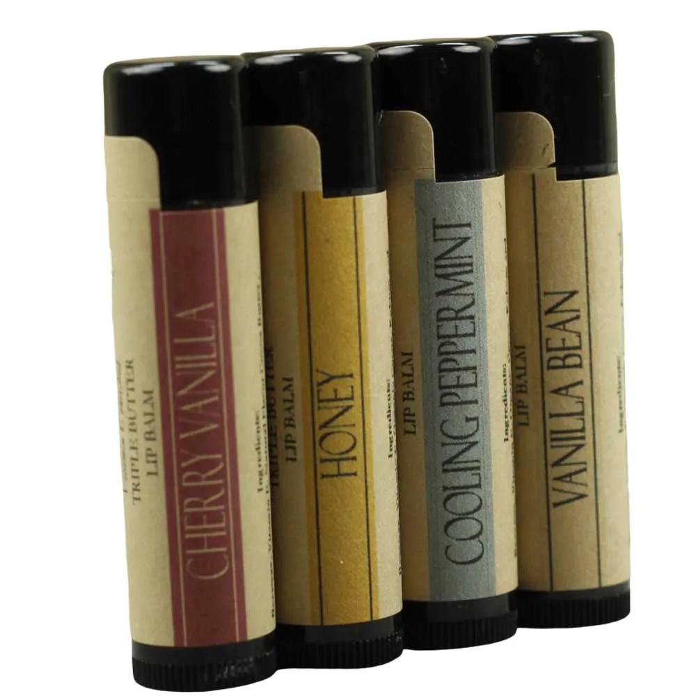 Vanilla Bean Ultra Hydrating Lip Balm with Vitamin E, Triple Butters